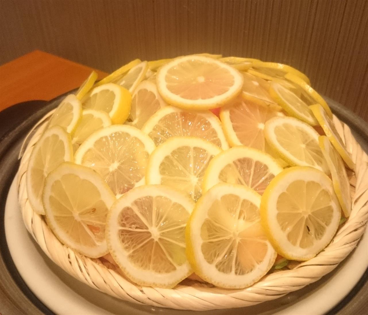 【予約限定】蒸しレモン鍋コース